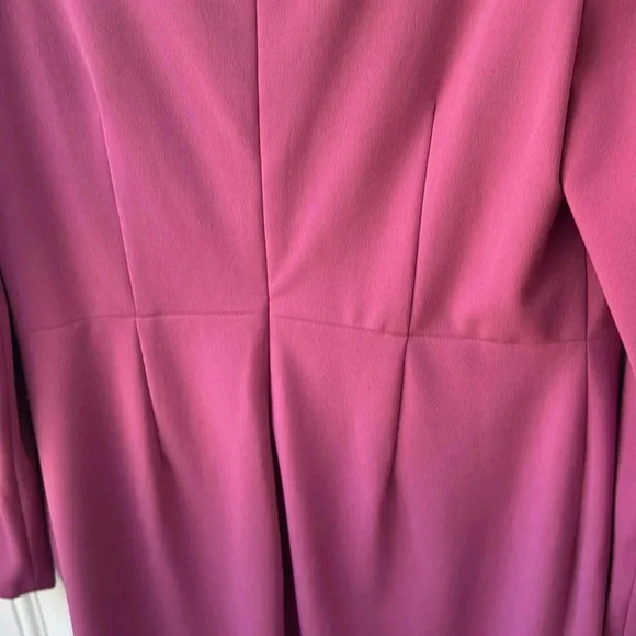 Betsey Johnson Sheath Dress in Rose Pink Sz 12 Office Wear Stylish - Picture 4 of 6